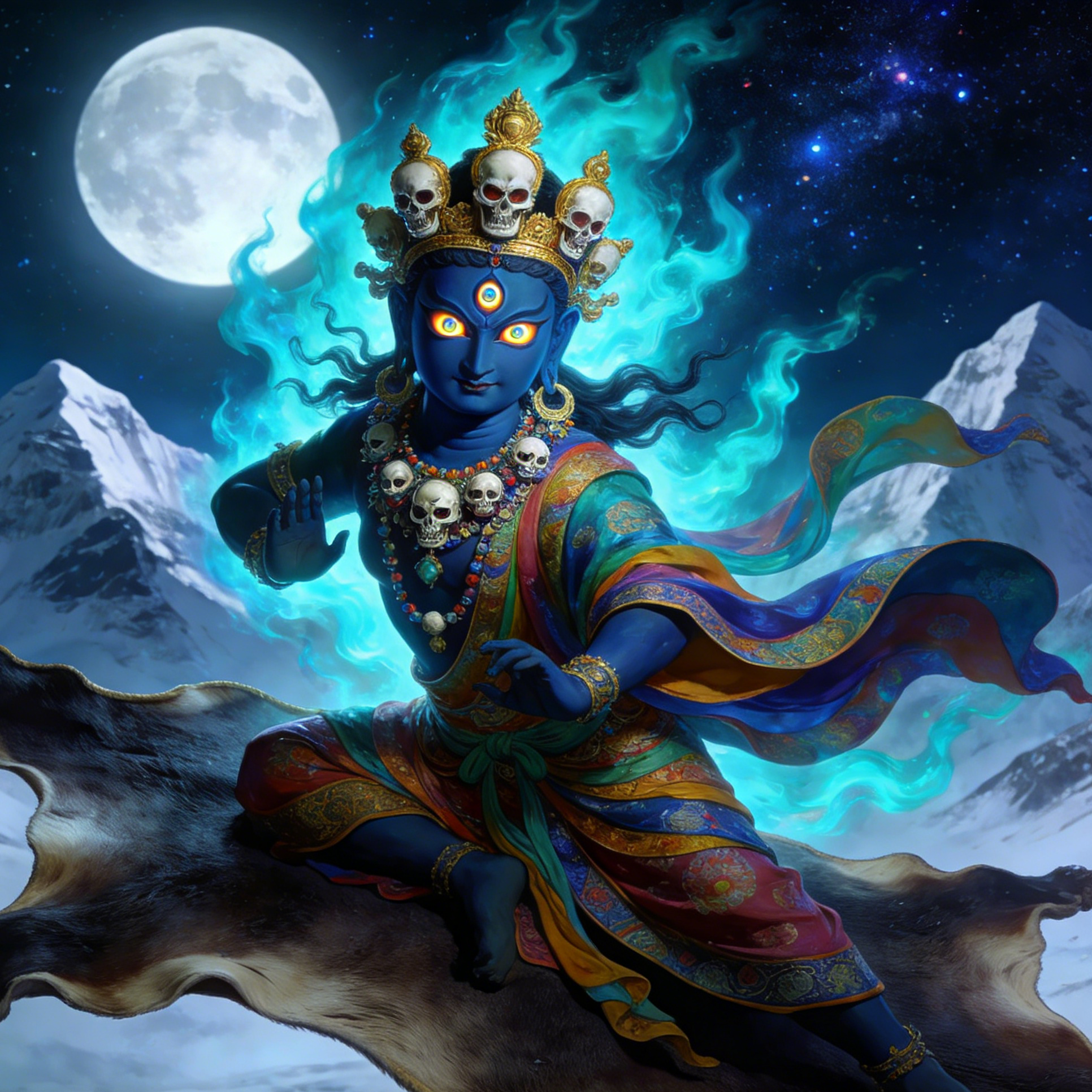 Zhaxi Lhamo: The Fierce and Auspicious Guardian of Tibetan Buddhism