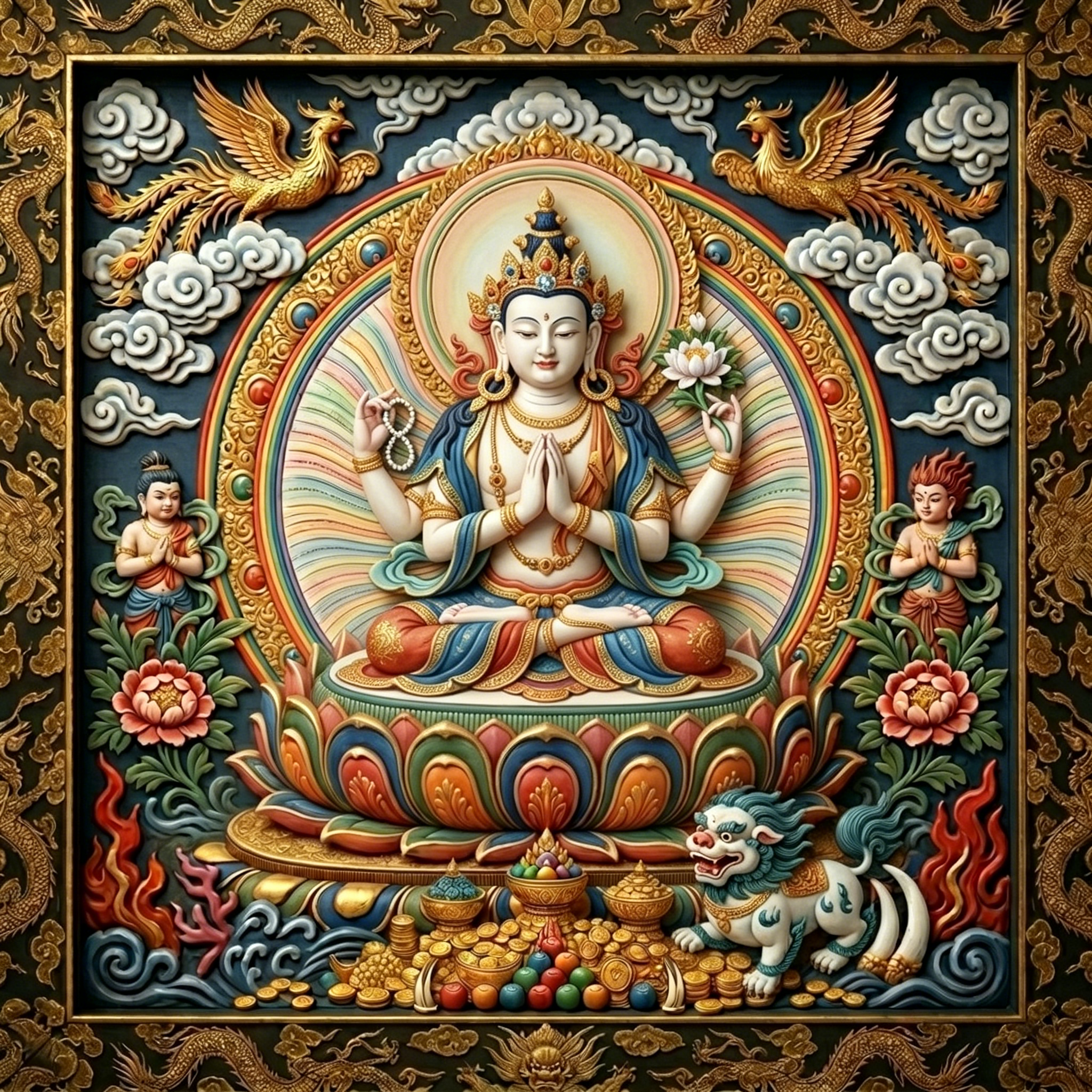 The Infinite Embrace: Cultivating Self-Compassion with Chenrezig