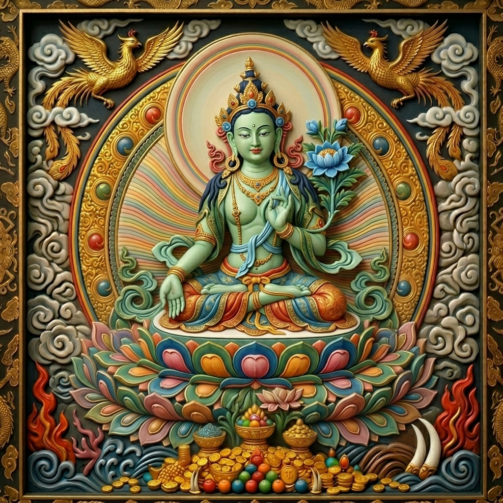 The Swift Response: Navigating Modern Anxiety with the Energy of Green Tara