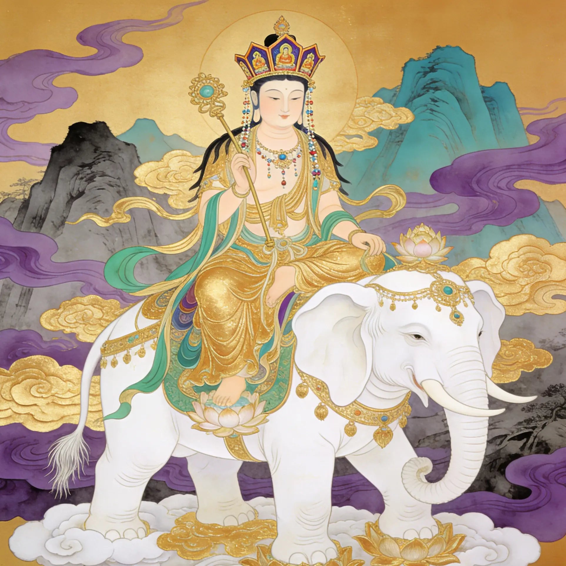 Samantabhadra Bodhisattva: The Embodiment of Ultimate Practice