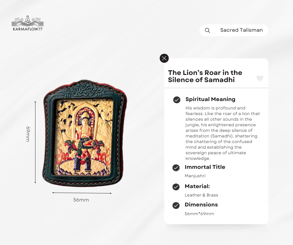 "The Lion’s Roar in the Silence of Samadhi"