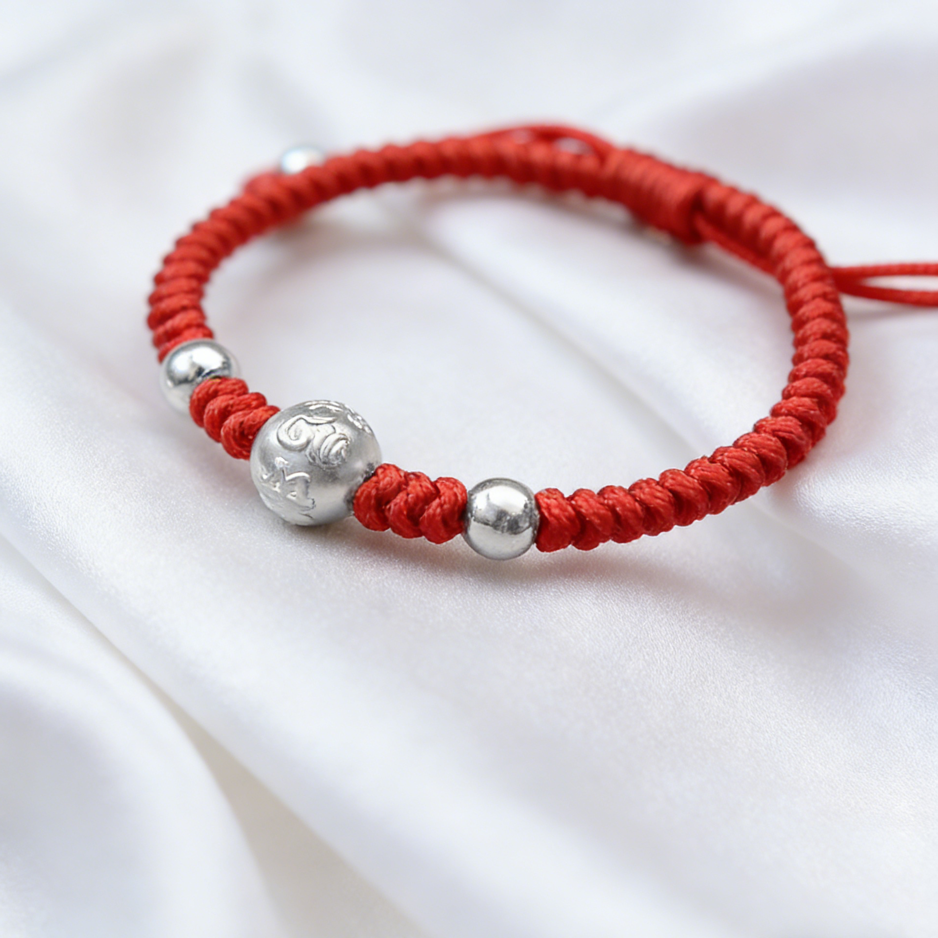 "Om Mani Silver Talisman"