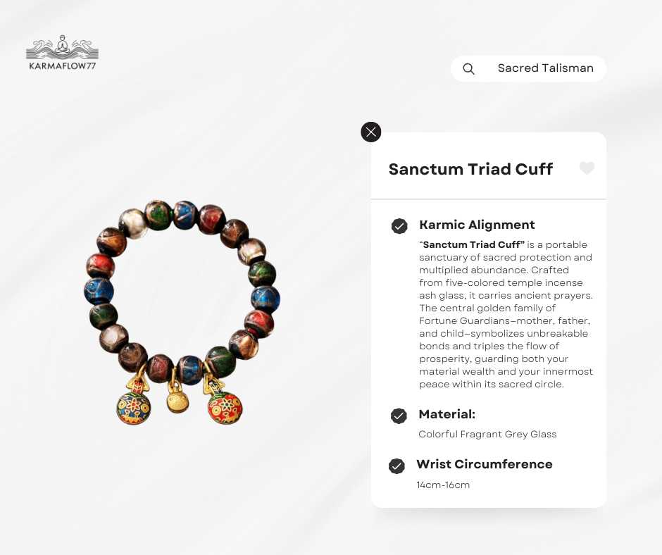 “Sanctum Triad Cuff”